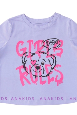 Áo Thun Lửng Gấu Kiss