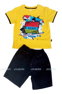 Áo Thun Tay Ngắn 2 Lướt Ván Skate team Board