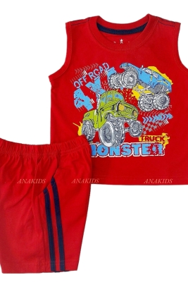 Bộ Thun Sát Nách 2 Xe Địa Hình 