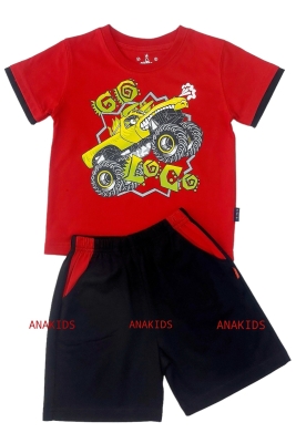 Bộ Thun Tay Ngắn Xe Địa Hình Go Loco