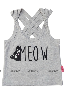 Áo Thun 2 Dây Bính Meow