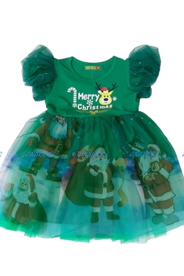 Đầm Lưới Ông Già Noel Merry Chrismas