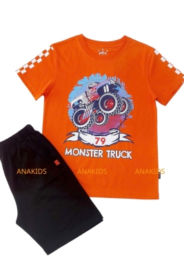 Bộ Thun Tay Ngắn Đại Xe 79 Monter Truck 