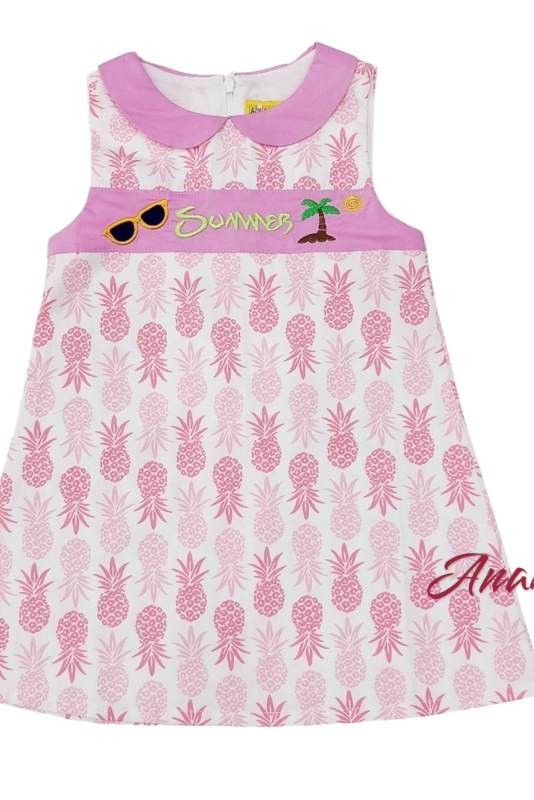 Đầm Sát Nách Cổ Sen Summer