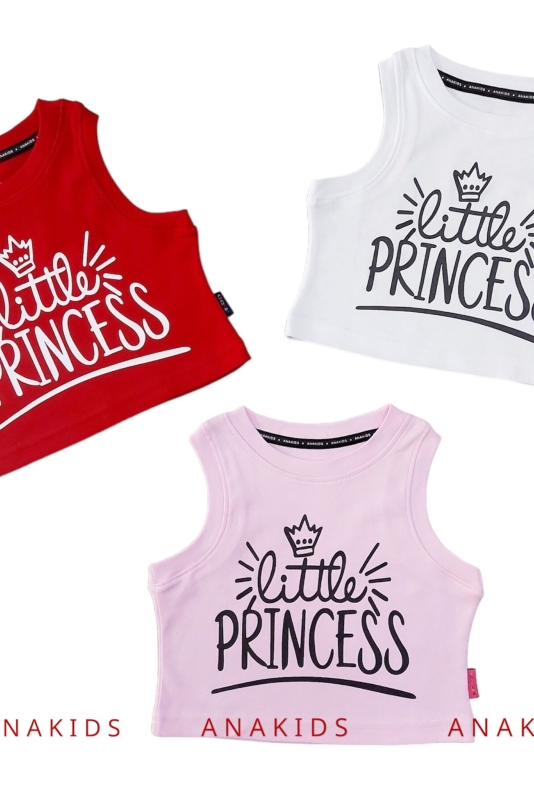 Áo Thun 3 Lỗ LITTLE PRINCESS