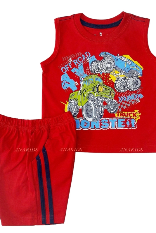 Bộ Thun Sát Nách 2 Xe Địa Hình 