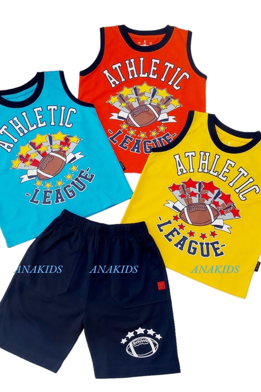 Bộ Thun Sát Nách ATHLETIC LEAGUE 