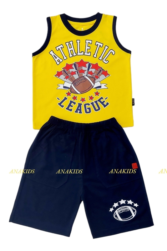 Bộ Thun Sát Nách ATHLETIC LEAGUE 