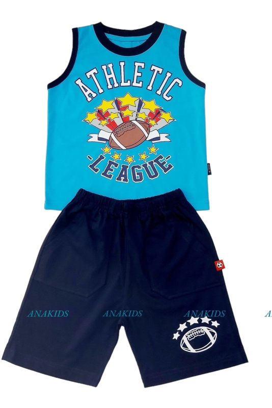 Bộ Thun Sát Nách ATHLETIC LEAGUE 