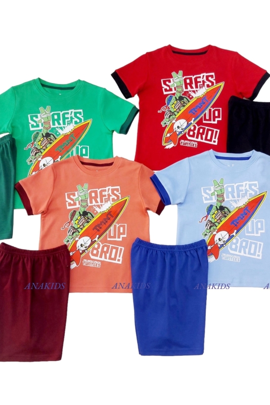 Bộ Thun Tay Ngắn 4 Chiều Lướt Ván SURF'S UP BRO