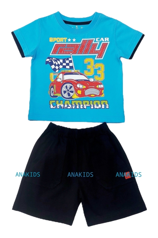Bộ Thun Tay Ngắn Xe 33 Champion