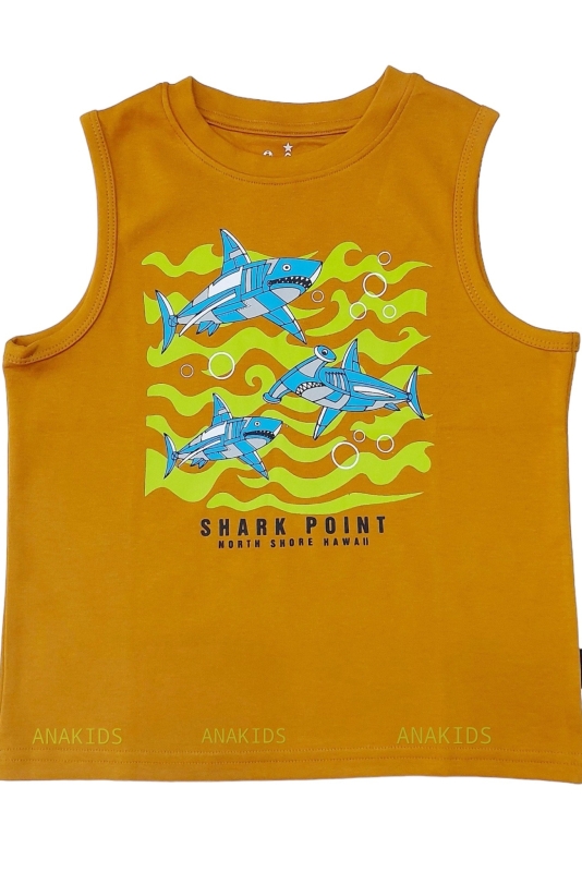 Áo Thun Sát Nách 3 Cá Shark Point