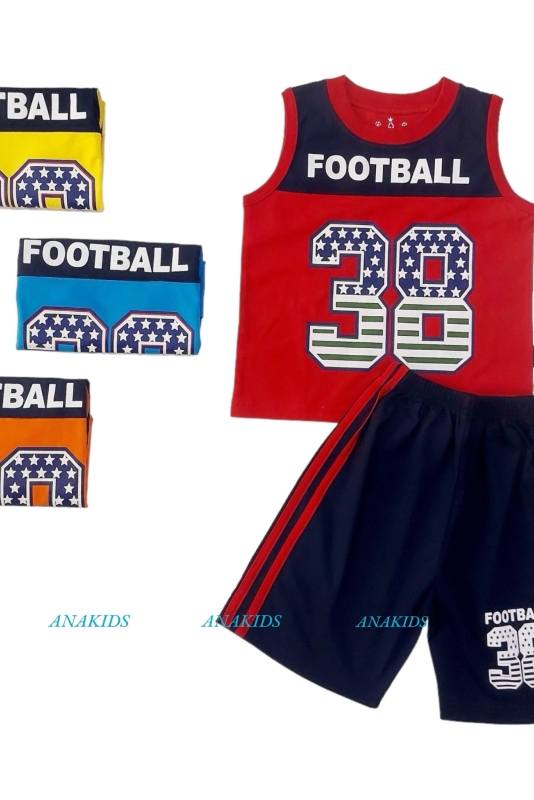 Bộ Thun Tay Ngắn Football 88