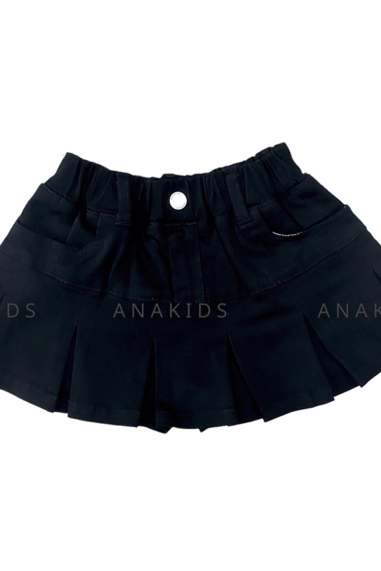 Chân Váy Kaki Xếp Ly