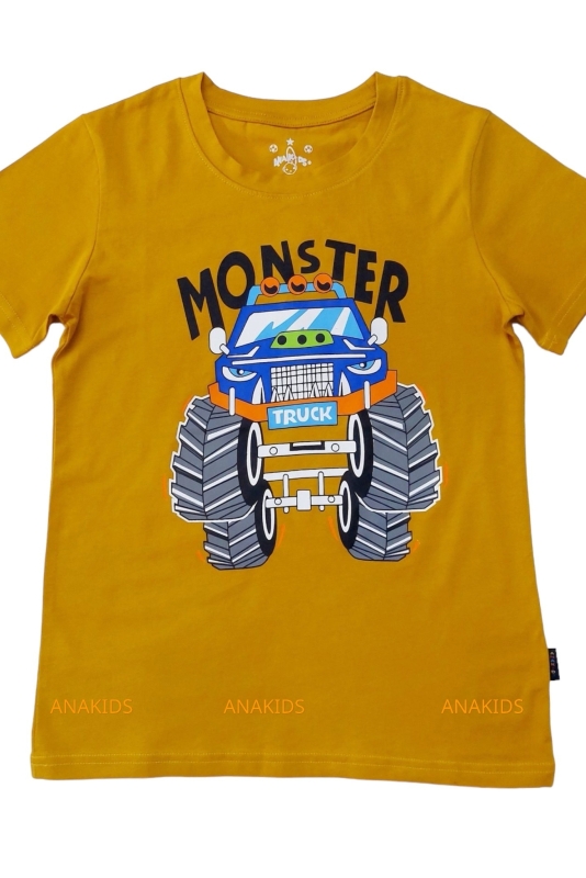 Áo thun 4 Chiều Xe Monster