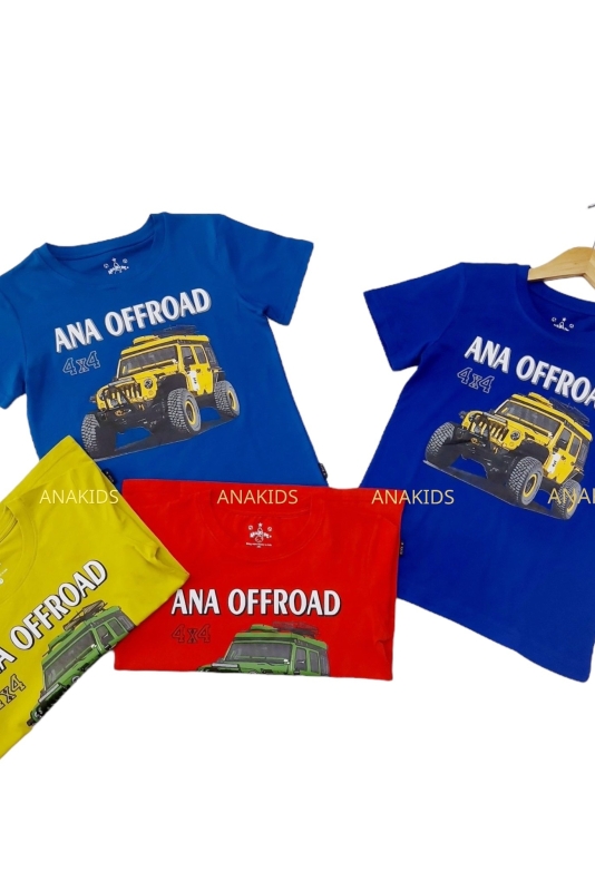 Áo Thun 4 Chiều Xe Ana Off Road 4X4
