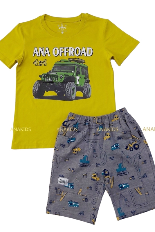 Áo Thun 4 Chiều Xe Ana Off Road 4X4