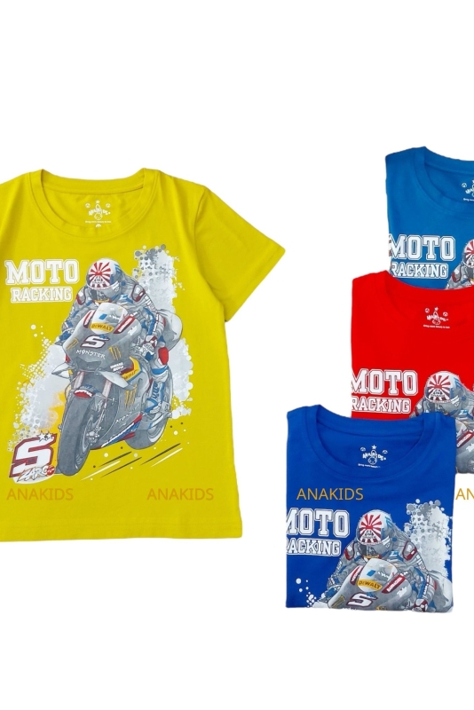 Áo Thun 4 Chiều Moto Racking