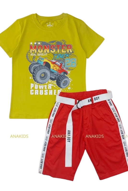Áo Thun 4 Chiều Xe Monster Truck 28