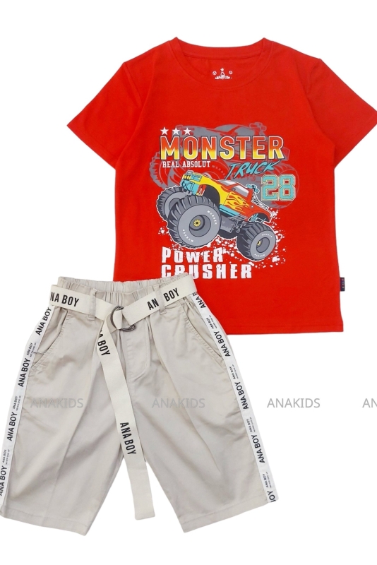 Áo Thun 4 Chiều Xe Monster Truck 28