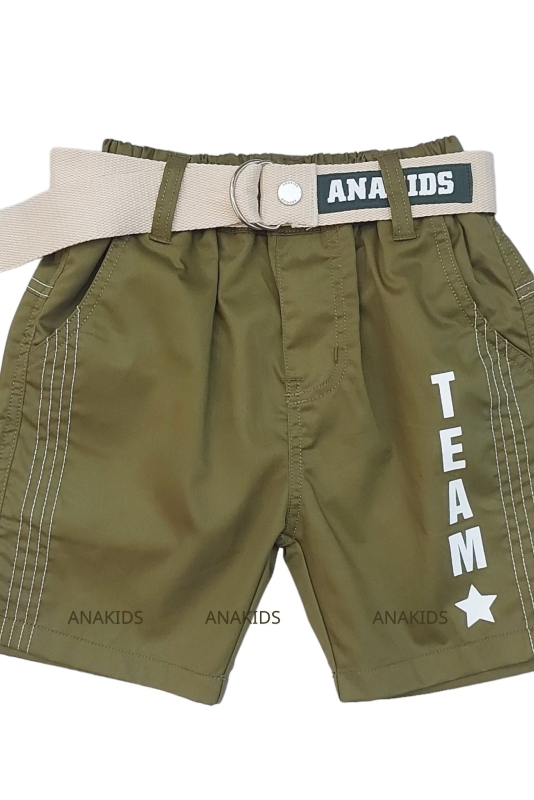 Quần Kaki Short 4 Chỉ Team Sao + Nịt