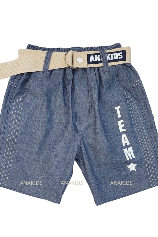 Quần Kaki Short 4 Chỉ Team Sao + Nịt