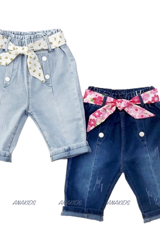 Quần Jeans Lửng 4 Nút 