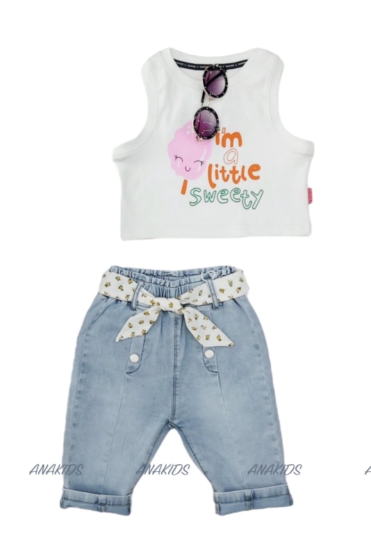 Quần Jeans Lửng 4 Nút 