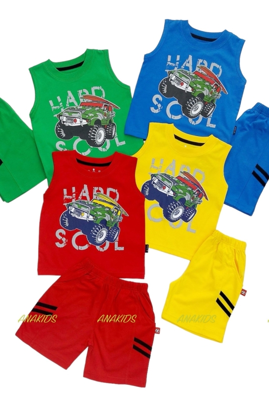 Bộ Thun Sát Nách Xe Jeep Hard Scol