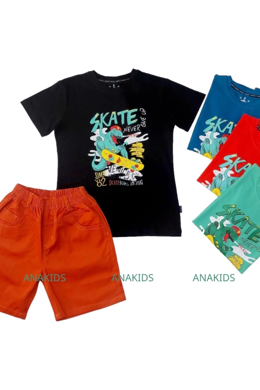 Áo Thun 4 Chiều Khủng Long Skate