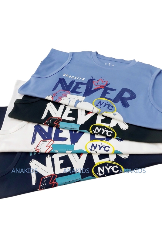Áo Thun 4 Chiều Sát Nách Never Stop