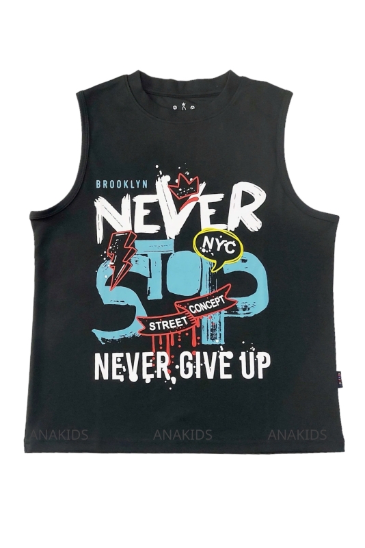 Áo Thun 4 Chiều Sát Nách Never Stop
