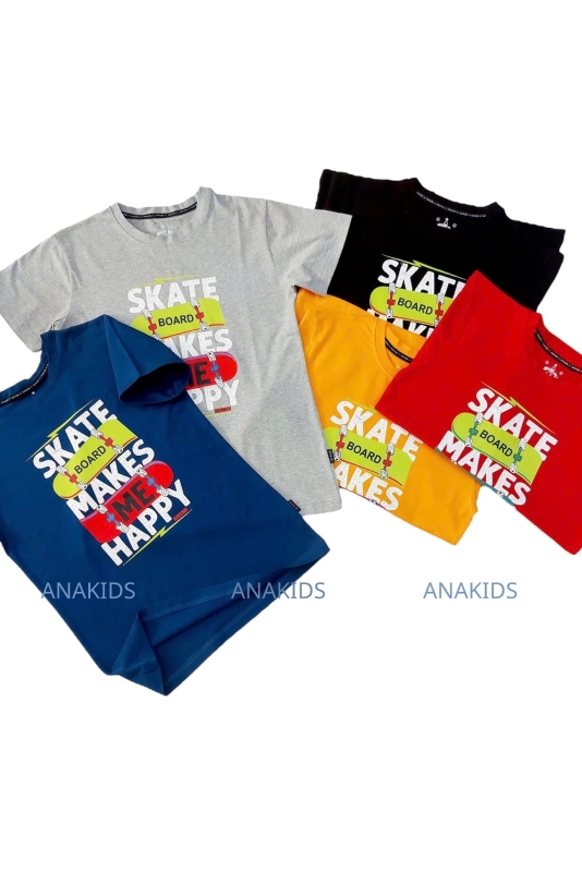Áo Thun 4 Chiều 2 Ván Lướt Skate