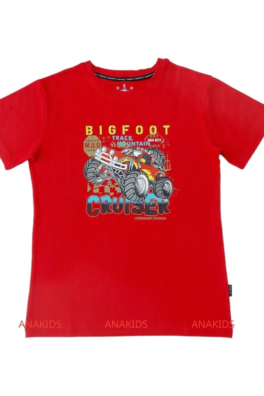 Áo Thun Tay Ngắn 4 Chiều Xe Big Foot