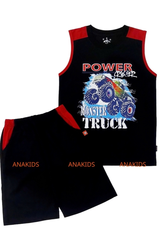 Bộ Thun Sát Nách Xe Power Monter Truck